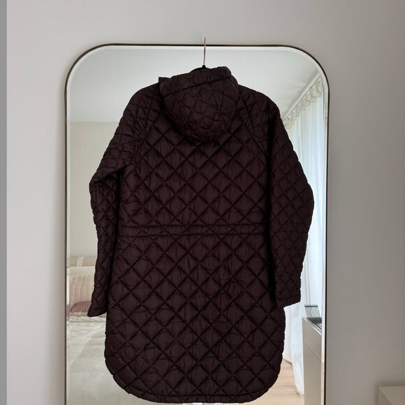 Athleta Whisper Featherless Quilted Coat - Size M - Picture 3 of 7